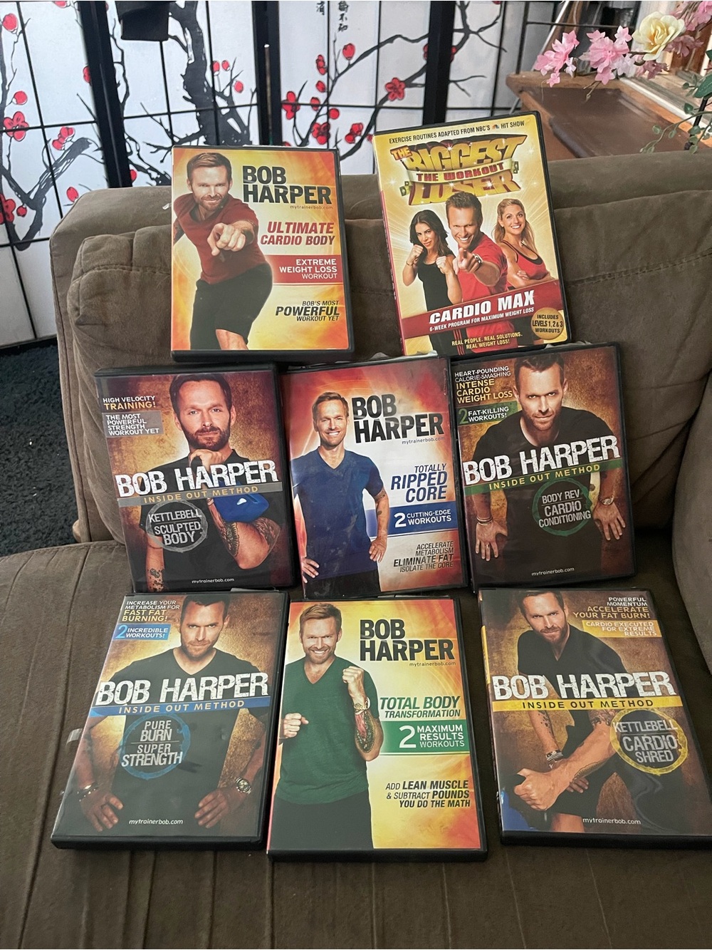 Biggest Loser Bob Harper workout DVD bundle